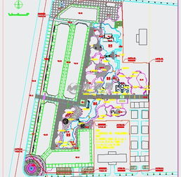 皇家公园绿地景观方案设计施工图 图纸完整